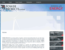 Tablet Screenshot of powerprojects.co.nz